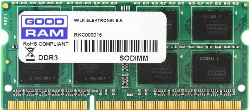GoodRam SODIMM 8 Go DDR3 1600 MHz - vue principale