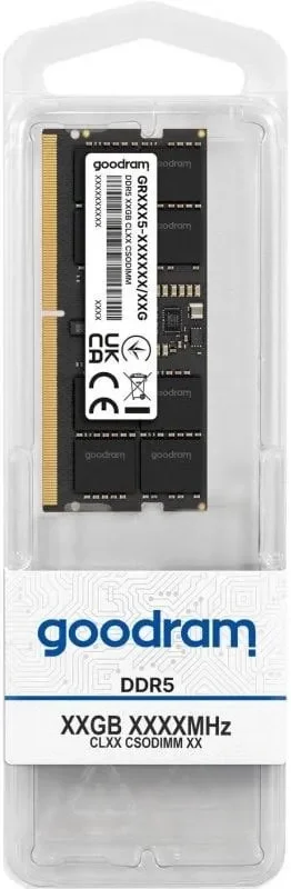 Goodram 16 Go DDR5 5200 MHz - vue principale