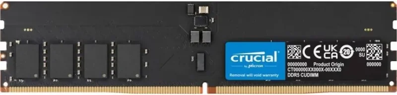 Crucial 16 Go DDR5 6400 MHz - vue principale