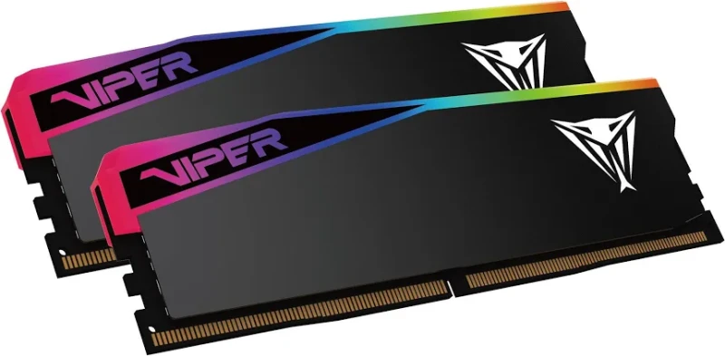 Patriot Viper Elite 5 Ultra 32 Go Kit 2x16Go DDR5 6400 MHz RGB - vue 3