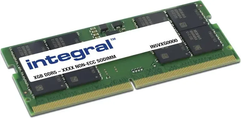 Integral IN5V32GNJRDX 32 Go DDR5 5600 MHz - vue principale