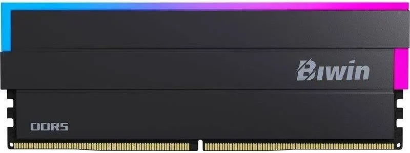 Biwin Black Opal 48 Go Kit 2x24Go DDR5 6000 MHz RGB - vue principale