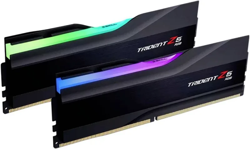 G.Skill Trident Z5 RGB 64 Go Kit 2x32Go DDR5 6000 MHz - vue principale