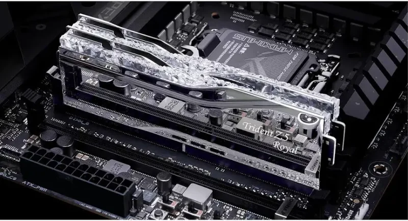 G.Skill Trident Z5 Neo RGB 32 Go Kit 2x16Go DDR5 6800 MHz - vue 3