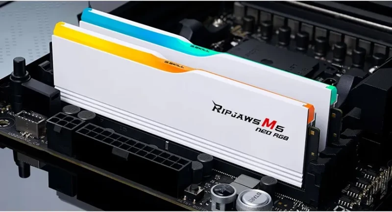 G.Skill Ripjaws M5 RGB 64 Go Kit 2x32Go DDR5 6000 MHz - vue 3
