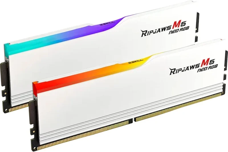 G.Skill Ripjaws M5 RGB 64 Go Kit 2x32Go DDR5 6000 MHz - vue 5