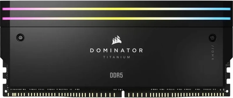 Corsair Dominator Titanium Kit 2x DDR5 RGB - vue principale