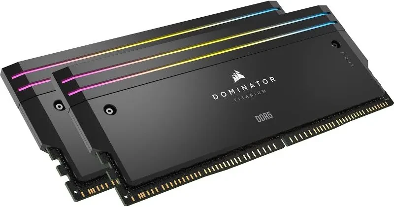 Corsair Dominator Titanium Kit 2x DDR5 RGB - vue 4