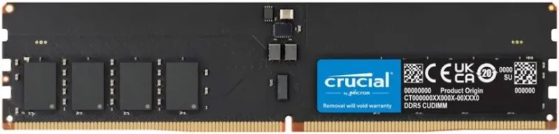 Crucial 32 Go DDR5 6400 MHz - vue principale