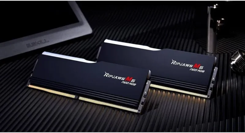 G.Skill Ripjaws M5 RGB 64 Go Kit 2x32Go DDR5 6000 MHz - vue 3