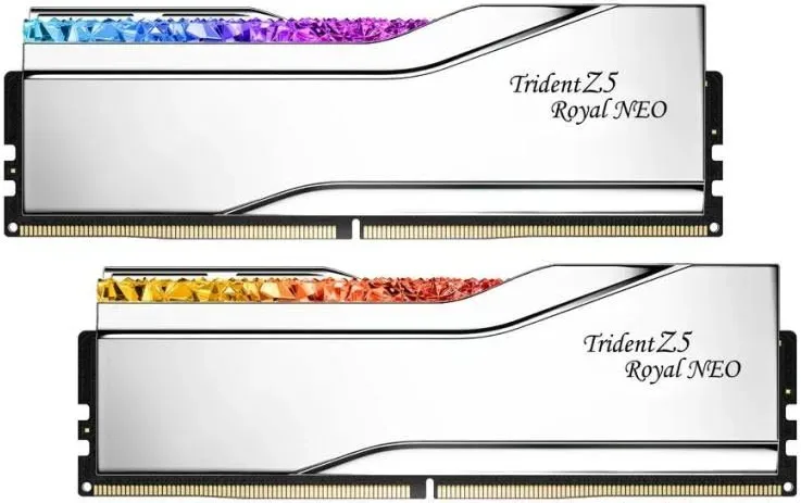 G.Skill Trident Z5 Royal Neo 64 Go Kit 2x32Go DDR5 6000 MHz RGB - vue principale