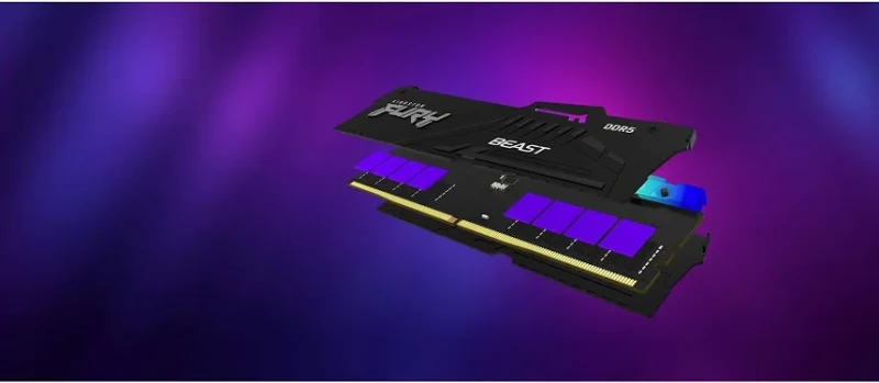 Kingston Fury Beast 32 Go DDR5 5600 MHz RGB - vue 4