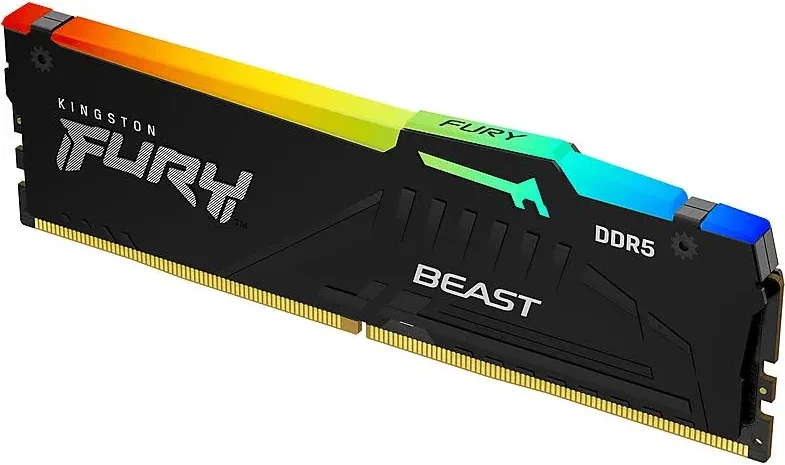 Kingston Fury Beast RGB 8 Go DDR5 5600 MHz - vue principale