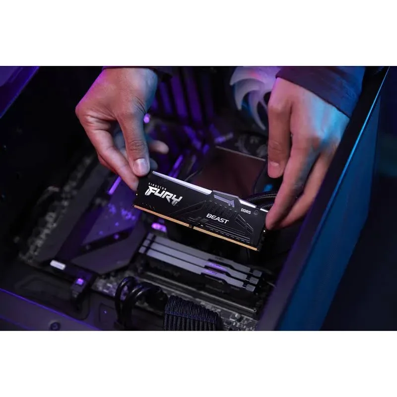Kingston Fury Beast 32 Go DDR5 5600 MHz RGB - vue 5