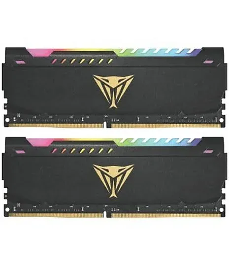 Patriot Viper Steel 32 Go Kit 2x16Go DDR4 3600 MHz RGB - vue principale