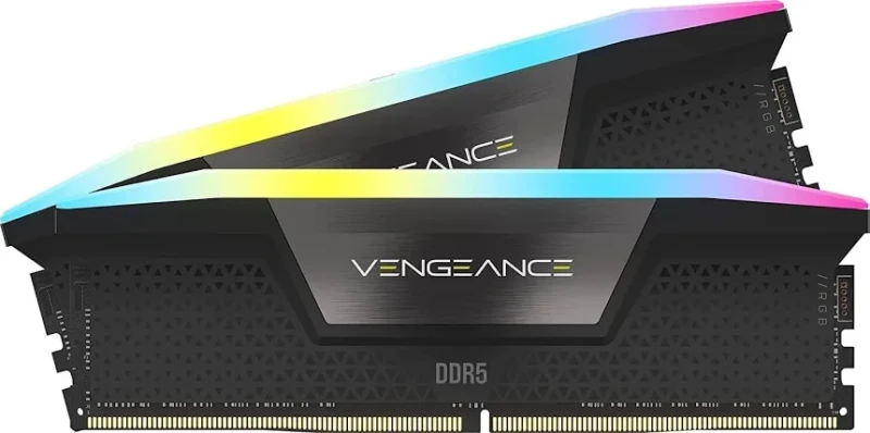 Corsair Vengeance RGB 32 Go Kit 2x16Go DDR5 6200 MHz RGB - vue principale