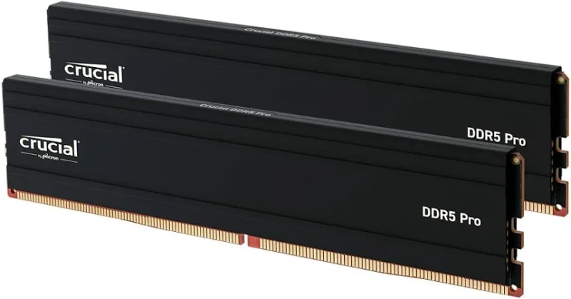 Crucial Pro 48 Go Kit 2x24Go DDR5 6000 MHz - vue principale