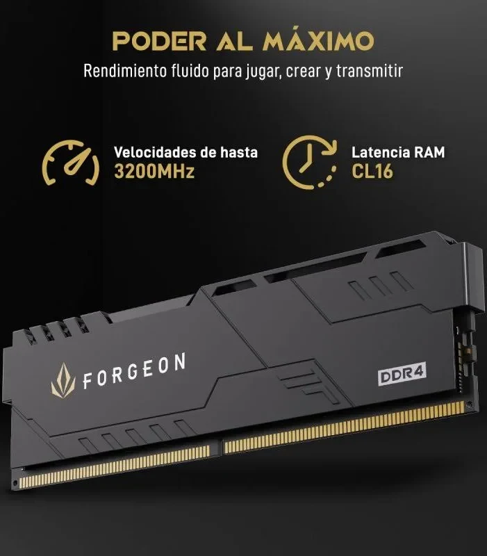 Forgeon Cyclone PLUS V2 32 Go Kit 2x16Go DDR4 3200 MHz - vue 4