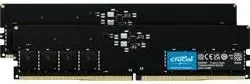 Crucial CT2K32G56C46U5 64 Go Kit 2x32Go DDR5 5600 MHz - vue principale