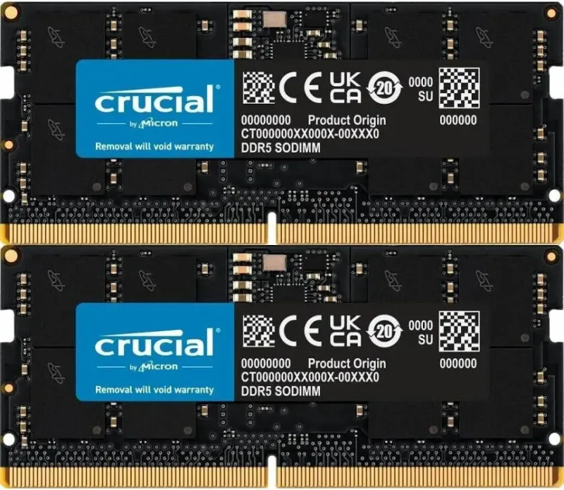 Crucial 48 Go DDR5 5600 MHz - vue 3