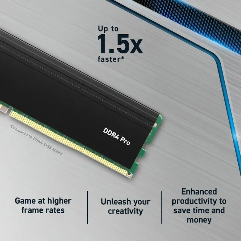 Crucial Pro 64 Go Kit 2x32Go DDR4 3200 MHz - vue 5