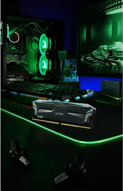 Lexar ARES RGB 32 Go Kit 2x16Go DDR5 6400 MHz - vue 4