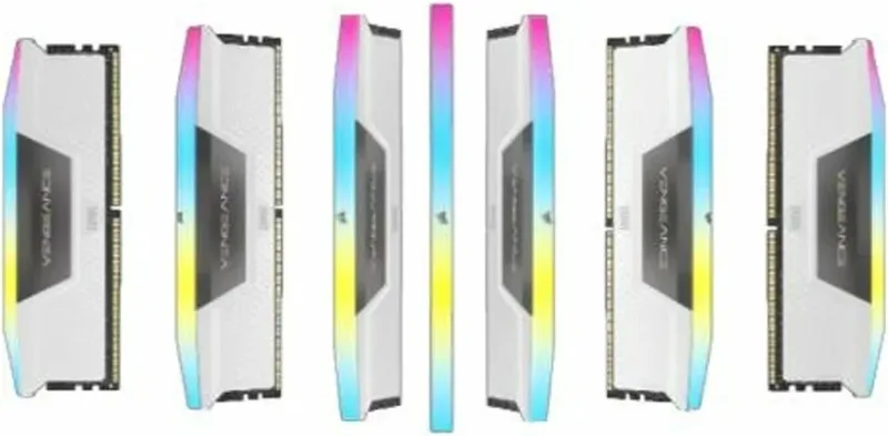 Corsair Vengeance RGB 64 Go Kit 2x32Go DDR5 5600 MHz - vue 3