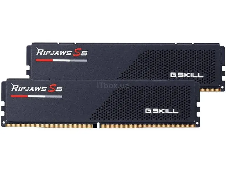 G.Skill Ripjaws S5 32 Go Kit 2x16Go DDR5 6400 MHz - vue principale
