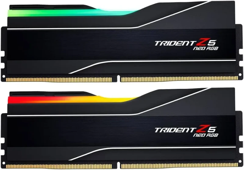 G.Skill Trident Z5 Neo RGB 32 Go Kit 2x16Go DDR5 6400 MHz - vue principale