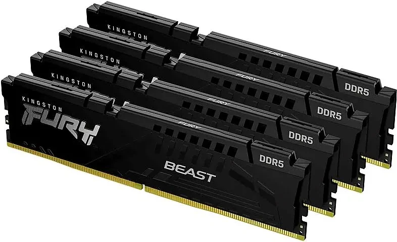 Kingston FURY Beast 128 Go Kit 4x32Go DDR5 5600 MHz - vue principale