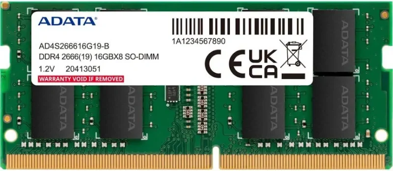 ADATA 4 Go DDR4 2666 MHz - vue principale