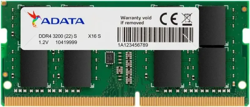 ADATA SO-DIMM 8 Go DDR4 3200 MHz - vue principale