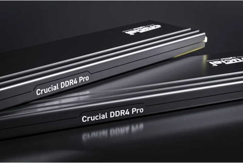 Crucial 32 Go Kit 2x16Go DDR4 3200 MHz - vue 4