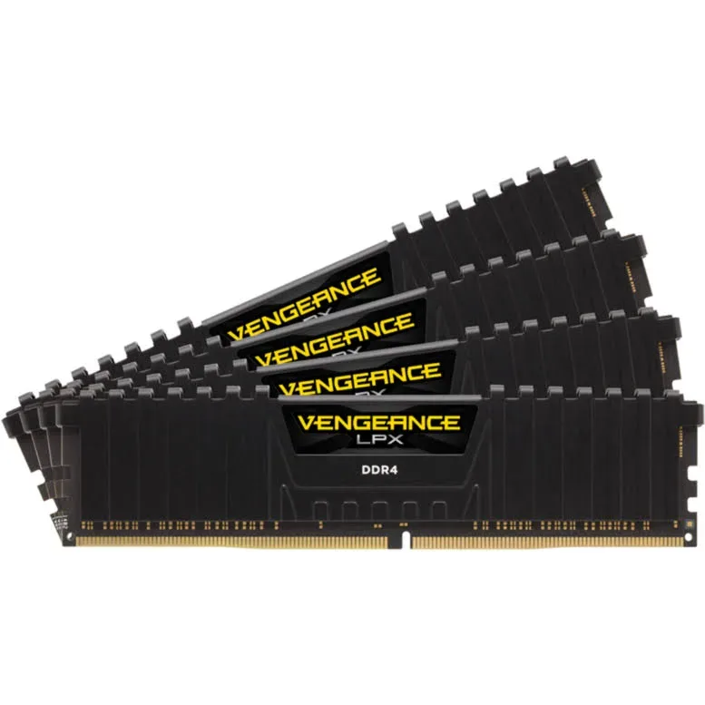 Corsair 64 Go Kit 4x16Go DDR4 3200 MHz - vue principale