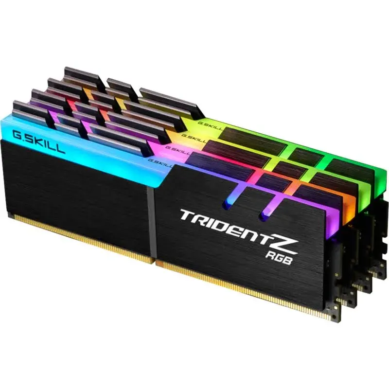 G.Skill Trident Z RGB 32 Go Kit 4x8Go DDR4 3200 MHz - vue principale