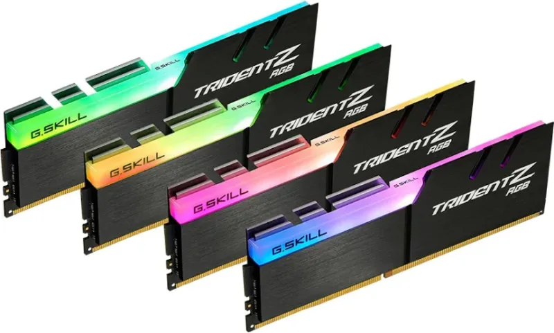 G.Skill Trident Z 64 Go Kit 4x16Go DDR4 3600 MHz - vue 3