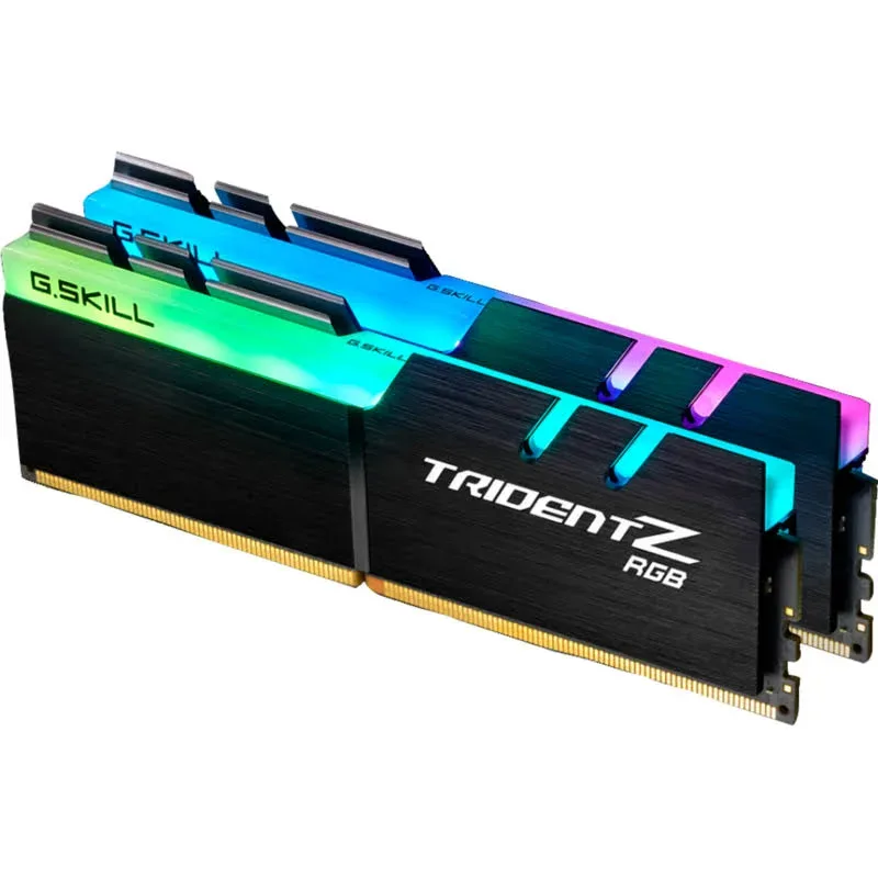 G.Skill Trident Z RGB 16 Go Kit 2x8Go DDR4 3200 MHz - vue principale