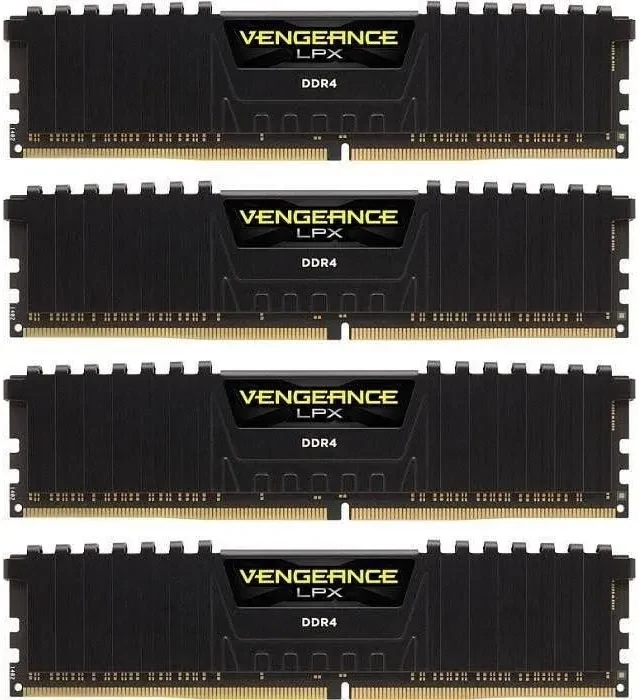 Corsair Vengeance LPX 32 Go Kit 4x8Go DDR4 3200 MHz - vue 3