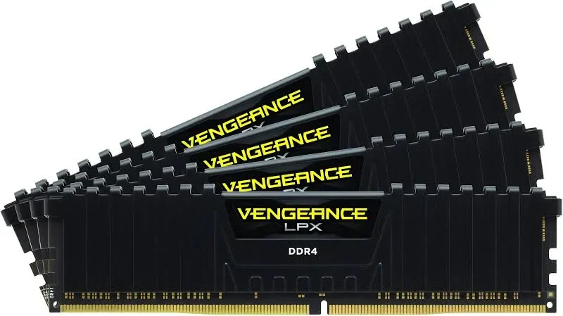 Corsair 64 Go Kit 4x16Go DDR4 2666 MHz - vue principale