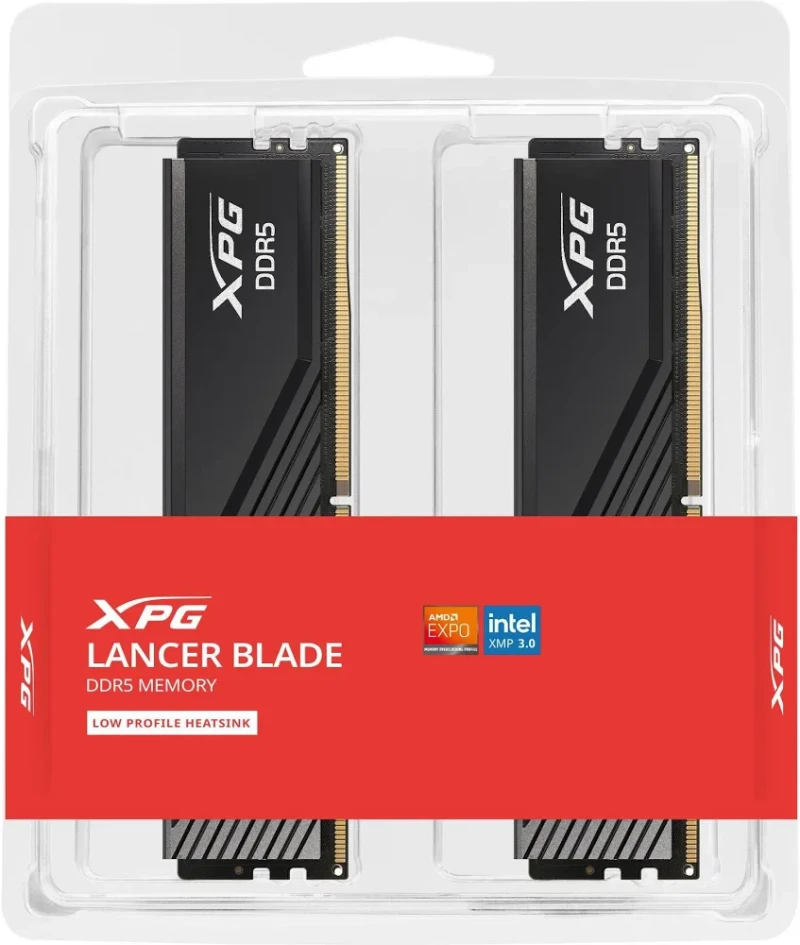 ADATA Lancer Blade 32 Go Kit 2x16Go DDR5 5600 MHz ECC - vue 3