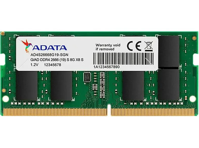 ADATA 8 Go DDR4 SO-DIMM - vue principale