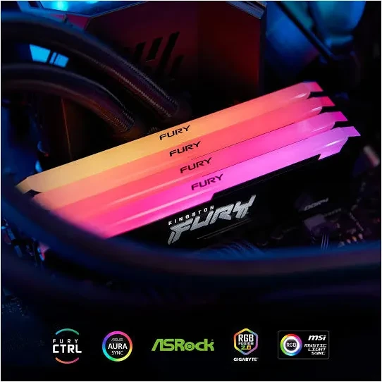 Kingston FURY Beast 32 Go DDR4 3200 MHz RGB - vue 3