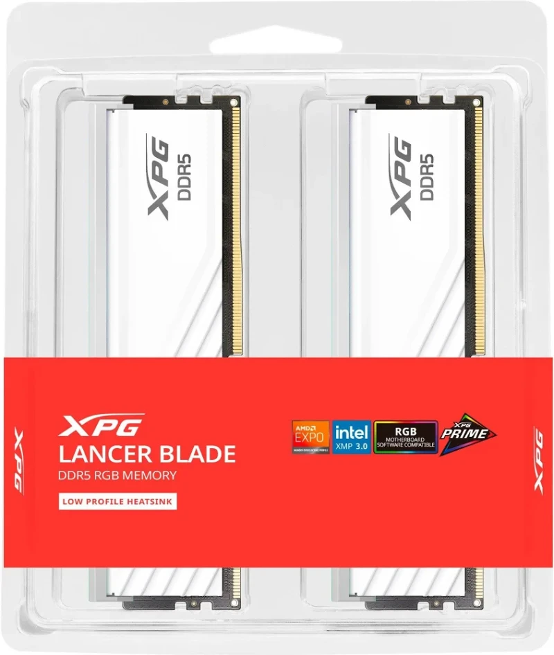 ADATA 32 Go Kit 2x16Go DDR5 6000 MHz - vue 3