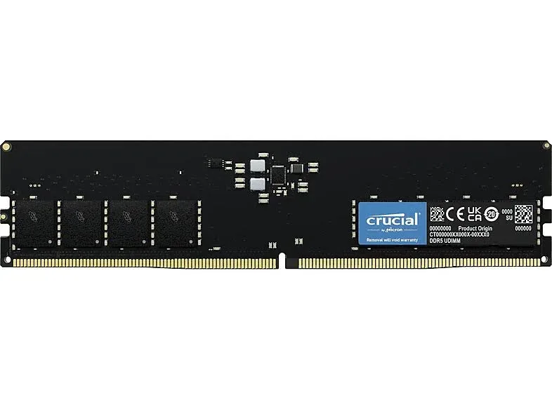 Micron 16 Go DDR5 5600 MHz - vue principale