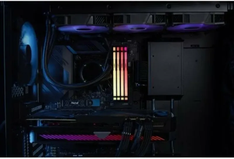 Kingston Fury Beast RGB 32 Go Kit 2x16Go DDR5 6000 MHz - vue 3
