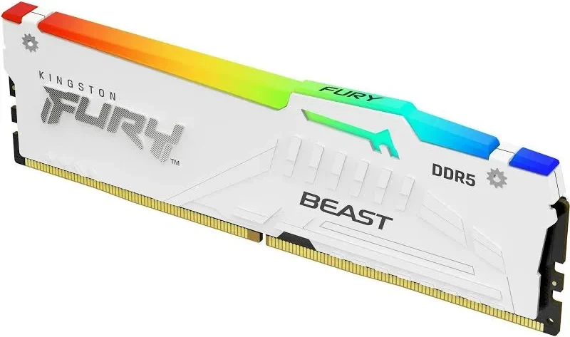 Kingston Fury Beast RGB 32 Go Kit 2x16Go DDR5 6000 MHz - vue 2