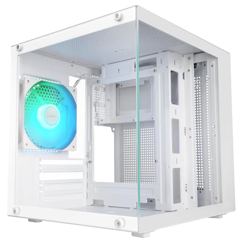 Mars Gaming MC-CUBE mATX RGB White