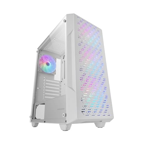 Mars Gaming MC-GEO ATX RGB White