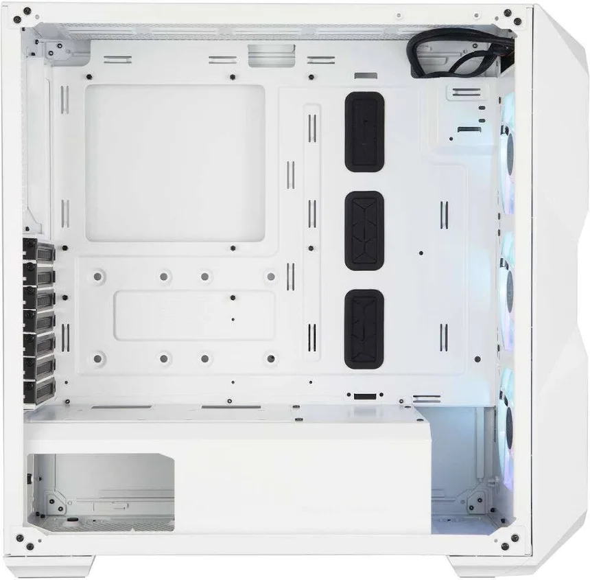 Cooler Master MasterBox TD500 ATX RGB White - vue 5