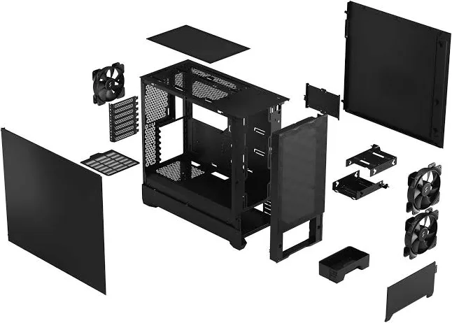Cooler Master HAF 500 White ATX - vue 3